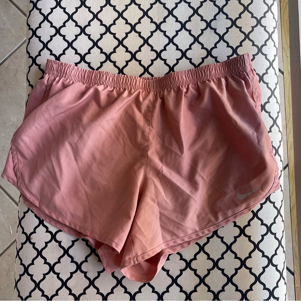 Pink Nike Athletic Shorts